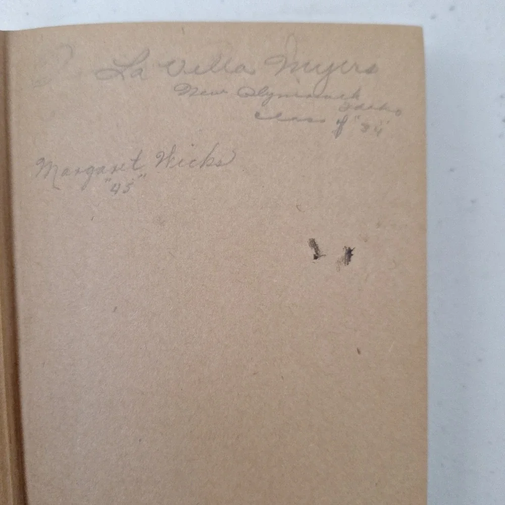 RARE 1926 Goldsmith's Deserted Village And Other Poems Macmillan Pocket Classics